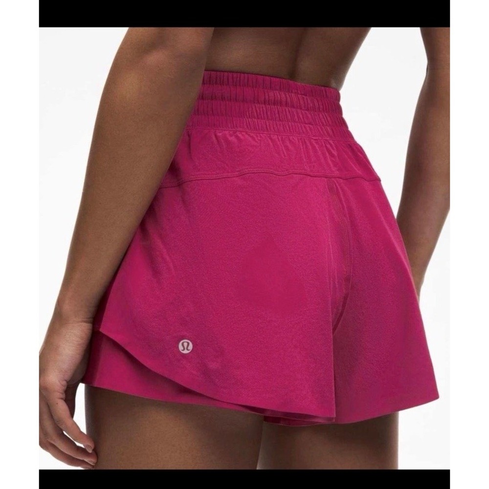 Lululemon Shake It Out High-Rise 2.5" Running Shorts Magenta Women's Small